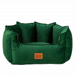 Pelech Golden Dog - Crown LUX XL 92 x 70 x 40cm- zelený